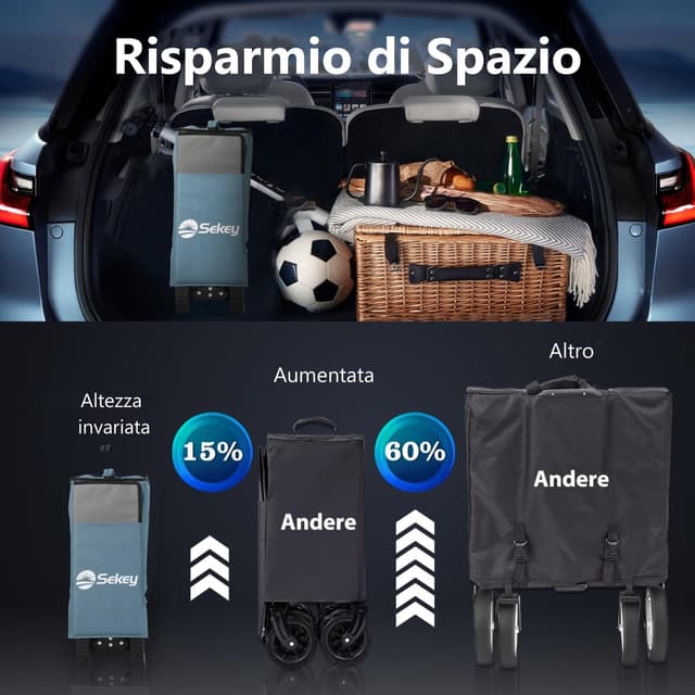 Thumbnail 4 de Sekey XXL Plus Carrello pieghevole 200 l