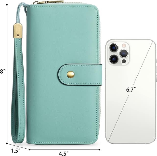 Detalle 1 de GAEKEAO vegan leather wallet 20 cm