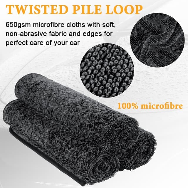 Thumbnail 2 de URAQT Shiny Trockentuch 40x40cm Mikrofasertücher