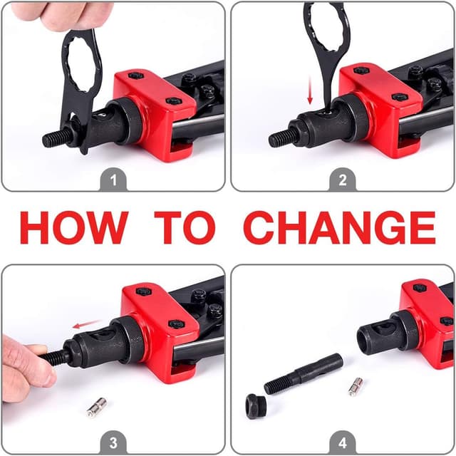 Thumbnail 4 de AOBEN 14" Rivet Nut Tool 90pcs Kit