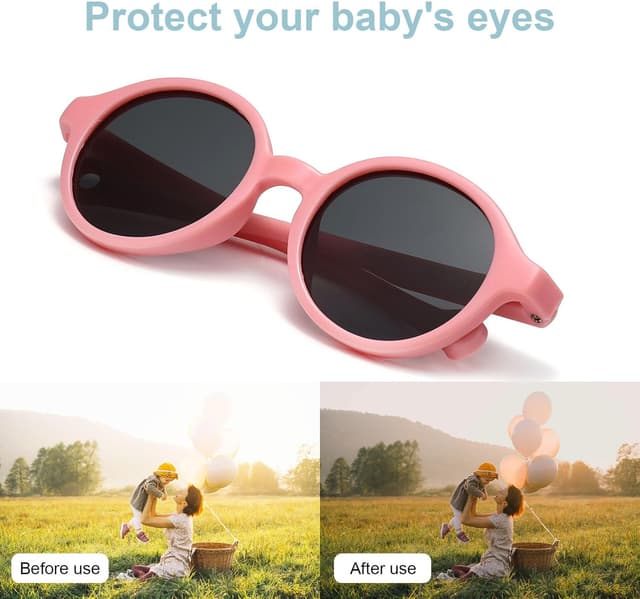 Detalle 2 de Musivon occhiali bambini UV polarizzati 0-2,5 anni