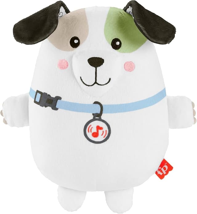 Detalle de Fisher-Price HTJ68 Peluche perrito relajante para bebé