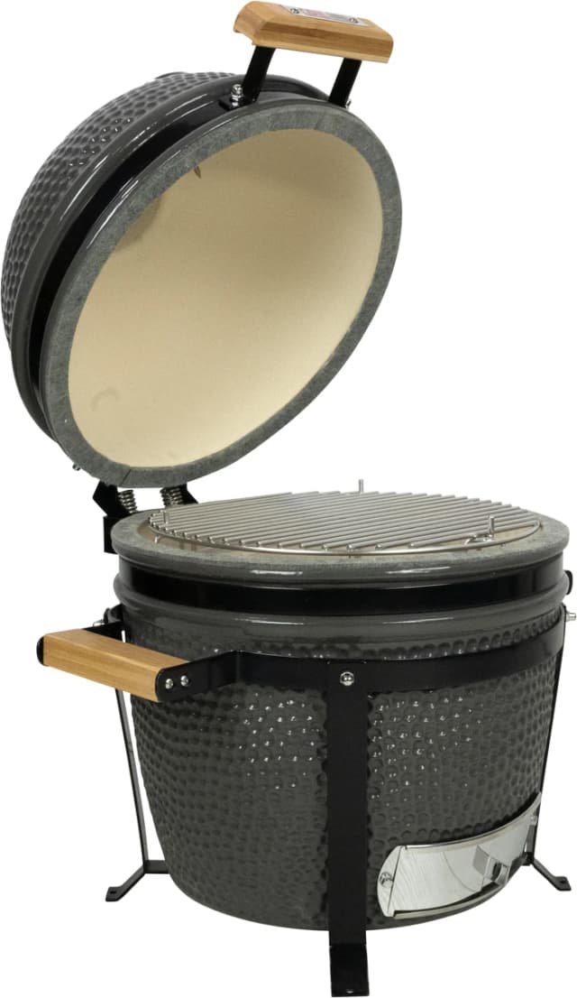 Detalle de Grill Guru Original Compact – kompakter Grill für Niedrigtemperatur, Räuchern und mehr