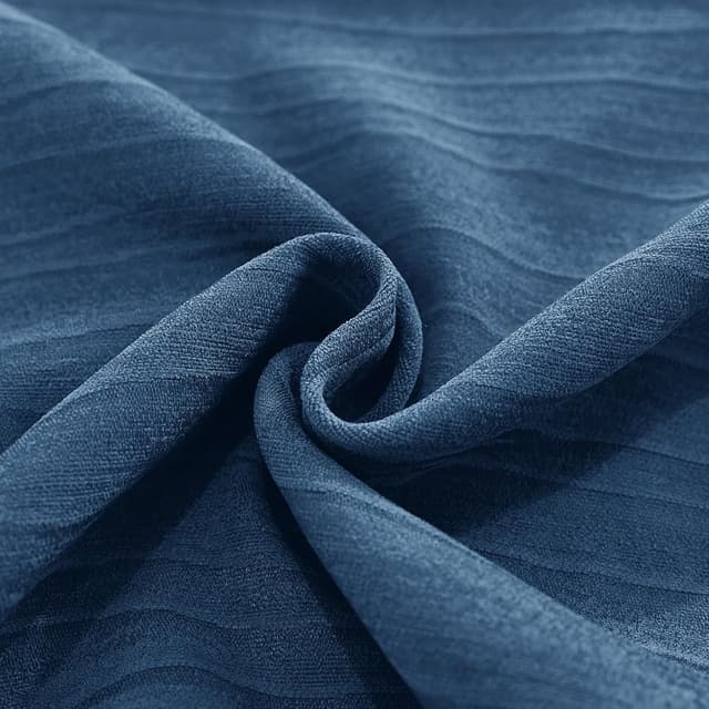 Thumbnail 6 de Ystyle lot de 2 housses de coussin décoratives 45x45 cm en polyester (fermeture éclair invisible) – Bleu Hermès