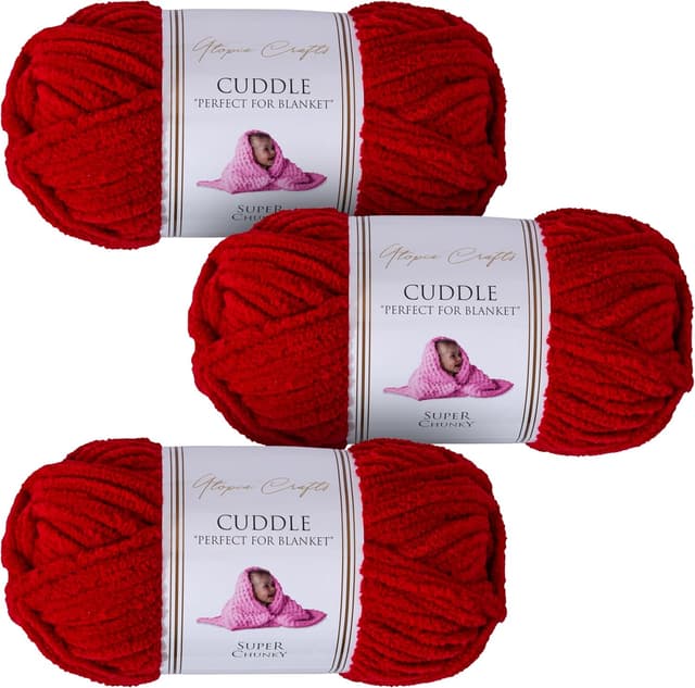 Thumbnail 6 de Utopia Crafts Cuddle Laine Chenille 100 g ⚙