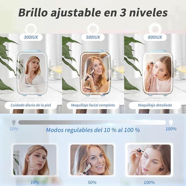 Thumbnail 4 de YASHE Mini Nevera 4 L para cuidado facial