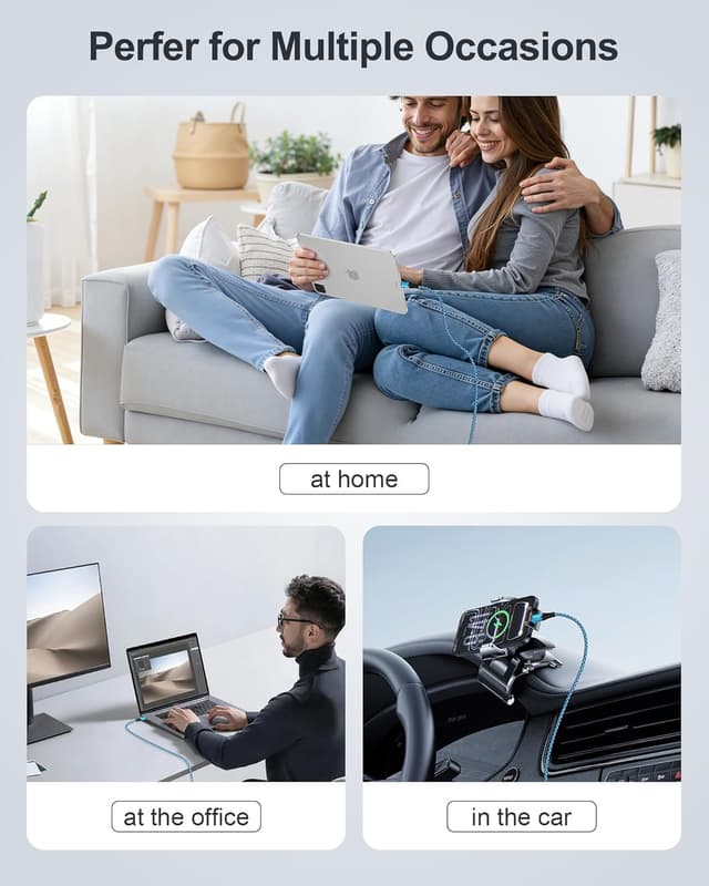 Thumbnail 5 de AILKIN 100W USB C Cable 6ft 🔌