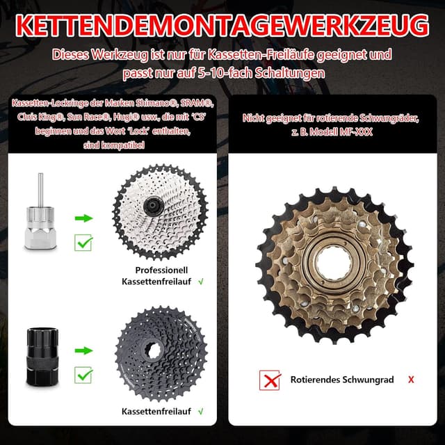 Thumbnail 1 de TBoonor Kettenpeitsche und Abzieher Set