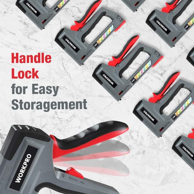 Thumbnail 3 de WORKPRO 6-in-1 Wall Stapler 4000 Staples