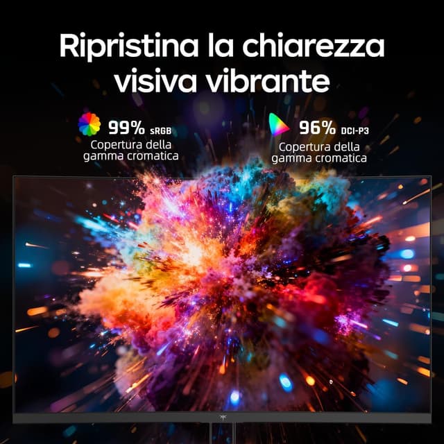 Detalle 2 de KTC H32C5 Monitor Gaming Curvo 32” 240Hz FHD VA 1500R HDR10 (1ms MPRT) con FreeSync