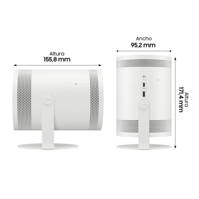 Detalle 2 de Samsung The FreeStyle SP-LSP3BLAXXE proyector LED Full HD SmartTV portátil (100")