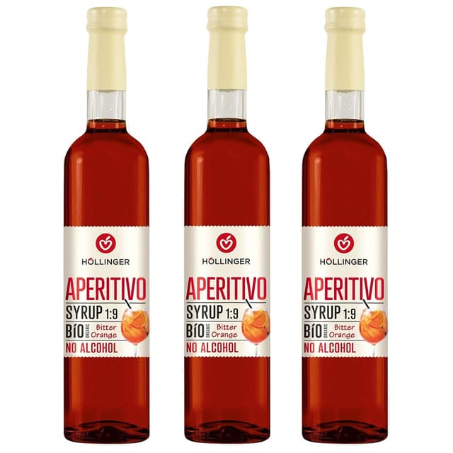 Detalle 1 de Höllinger Berry Royale Cocktailsirup Vegan 3x500 ml