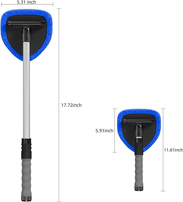 Thumbnail 1 de Desin Windshield Cleaning Tool with 4 Microfiber Pads ⌁ (but must include category emoji)