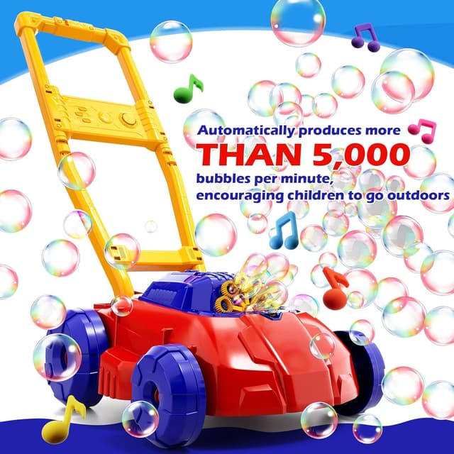 Detalle 2 de Doloowee bubble lawn mower toy
