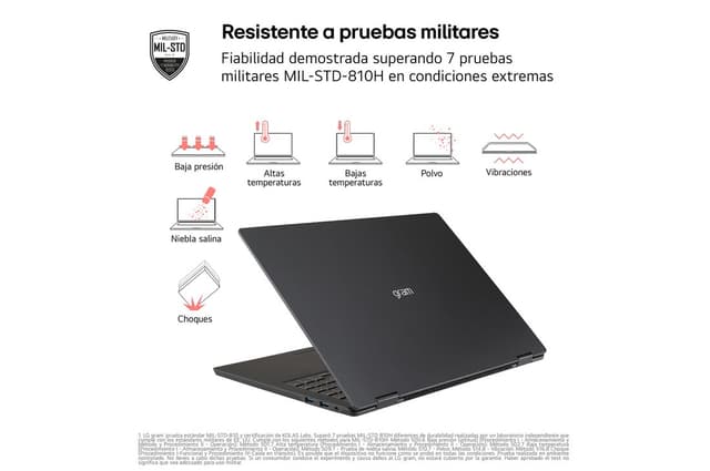 Thumbnail 4 de LG gram 14Z90T 14" Windows 11, Intel Core Ultra7, 32 GB, 2 TB