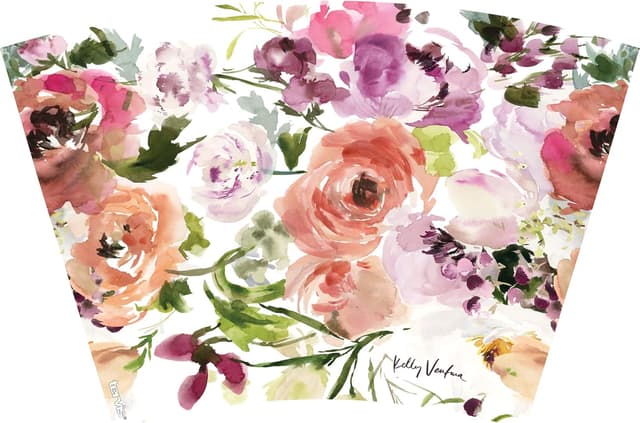 Detalle de Tervis Kelly Ventura Floral Collection Double-Walled Insulated Tumbler Travel Cup (24oz) — Heather Rose