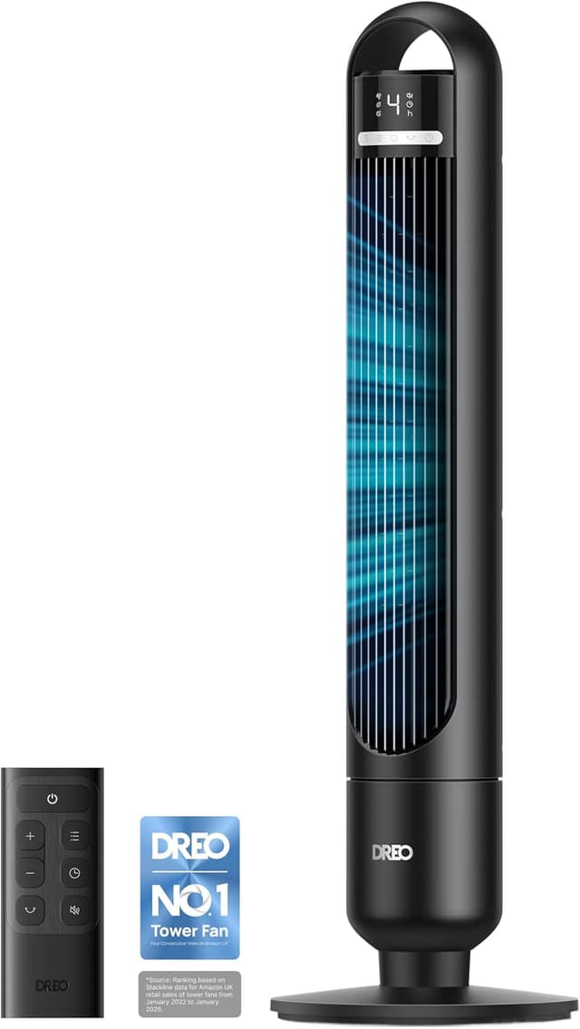 Imagen de Dreo 28dB Silent Tower Fan for Bedroom en OfertitasTOP