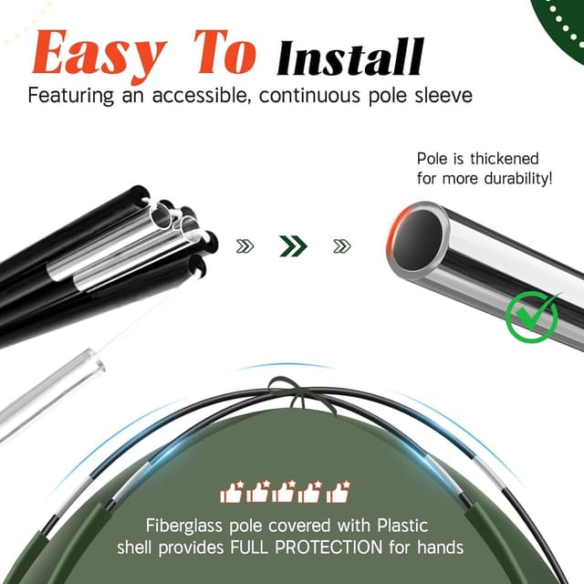 Thumbnail 5 de Camping Tent 2/3 Man Dome Tent 2.8kg