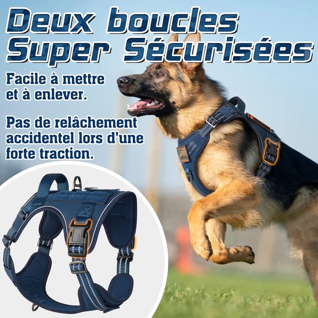 Thumbnail 6 de rabbitgoo Harnais Chien Anti Traction M