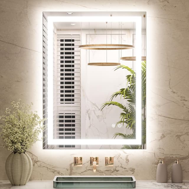 Detalle de Keonjinn LED Bathroom Mirror 24x32