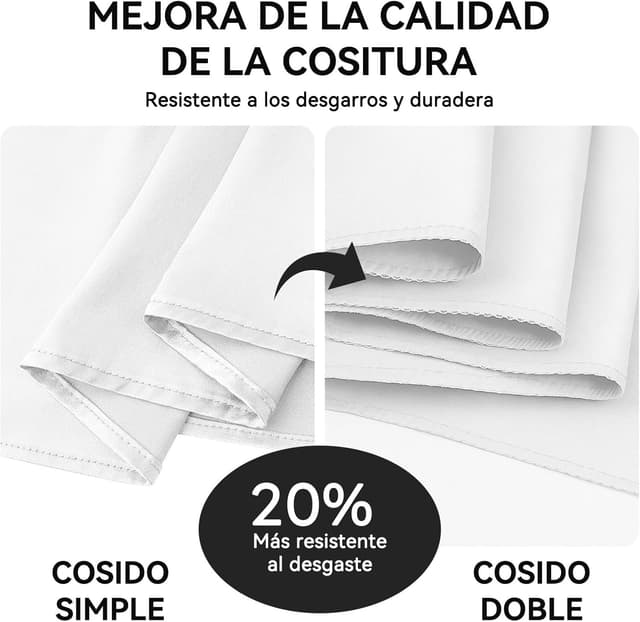 Detalle de Heysily Fondo Fotografia 2x3m Blanco