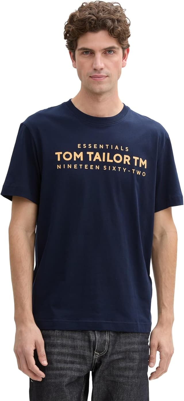Detalle 2 de Tom Tailor 1045631 T-Shirt da uomo a maniche corte