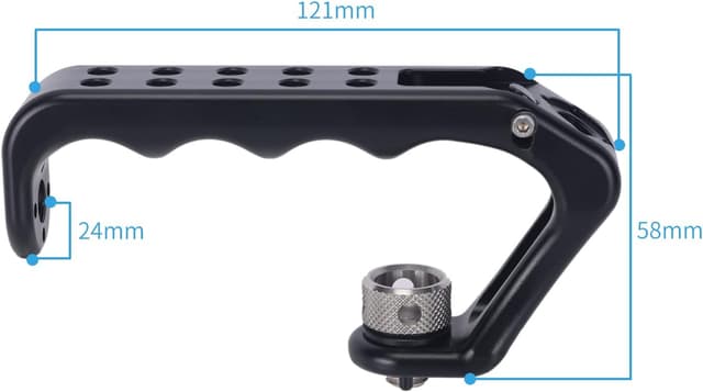 Detalle de NICEYRIG Top Handle for DSLR Camera Cage