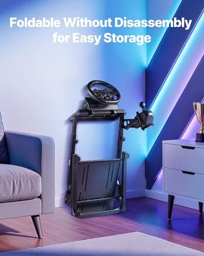 Thumbnail 5 de VEVOR Soporte de Volante Carreras Ajustable