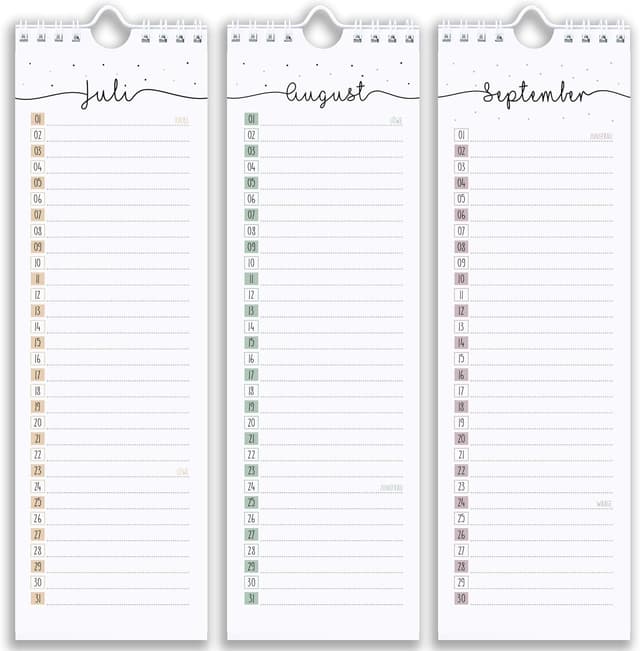 Thumbnail 3 de Geburtstagskalender 10,5 x 29,7 cm zum Selbstgestalten
