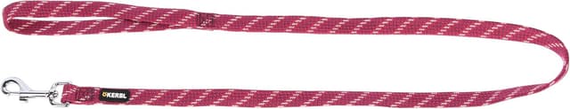 Detalle de Kerbl Pet Leine Colorado in Fuchsia – Nylon/Polypropylen mit robustem Verschluss, 20 mm / 120 cm