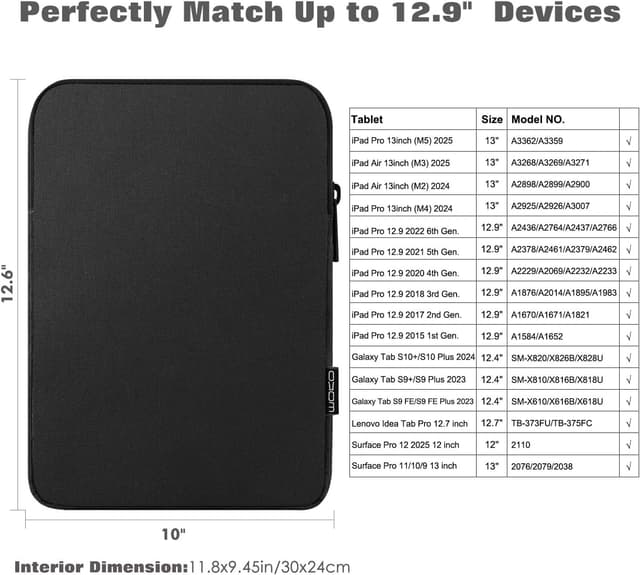 Thumbnail 1 de MoKo 13-Inch Tablet Sleeve