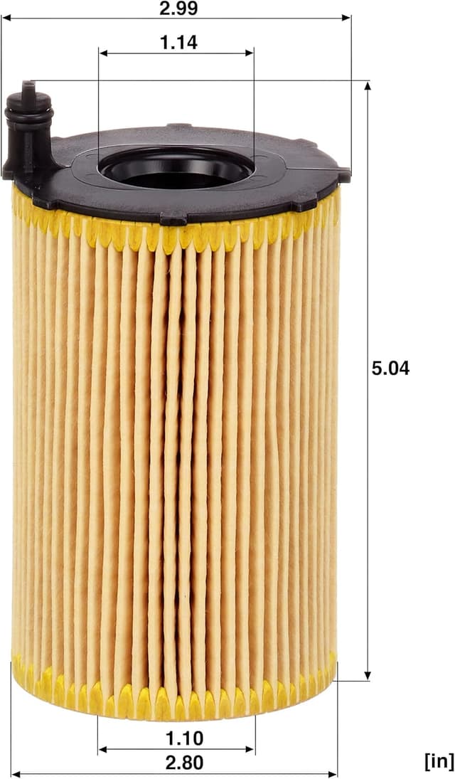 Thumbnail 4 de Mann HU8005 filtre à huile 128mm