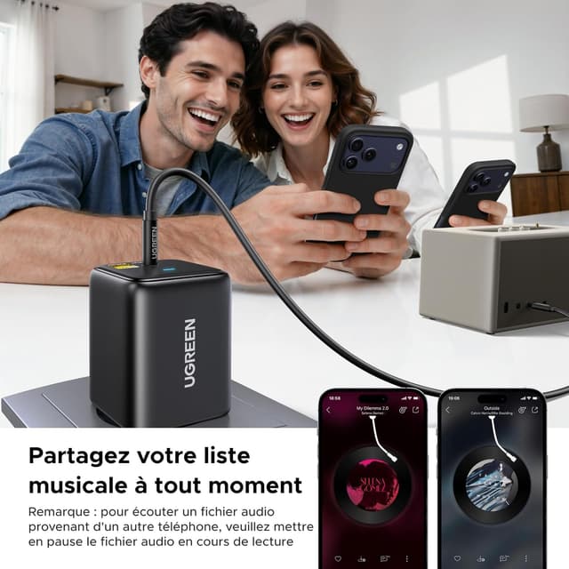 Thumbnail 6 de UGREEN Récepteur Bluetooth 6.0 LDAC