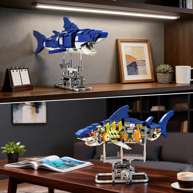 Thumbnail 5 de INSOON Hai Bauspielzeug Licht 687 Teile