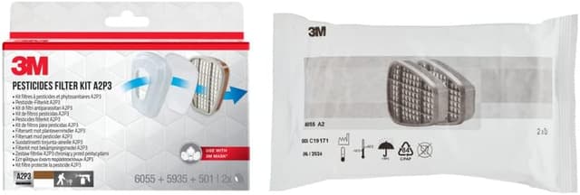 Thumbnail 5 de 3M 6003BC1 Kit filtri A2P3 2x6055 2x5935