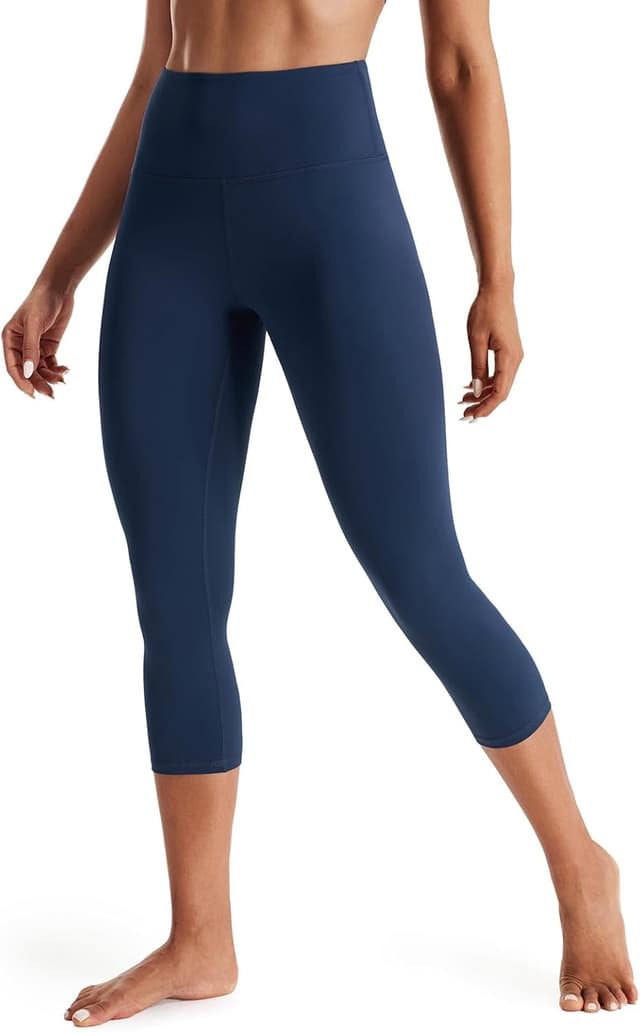 Detalle de PERSIT Women’s Gym Leggings with Tummy Control (High Waisted, Moisture-Wicking) – 25/28 Inches