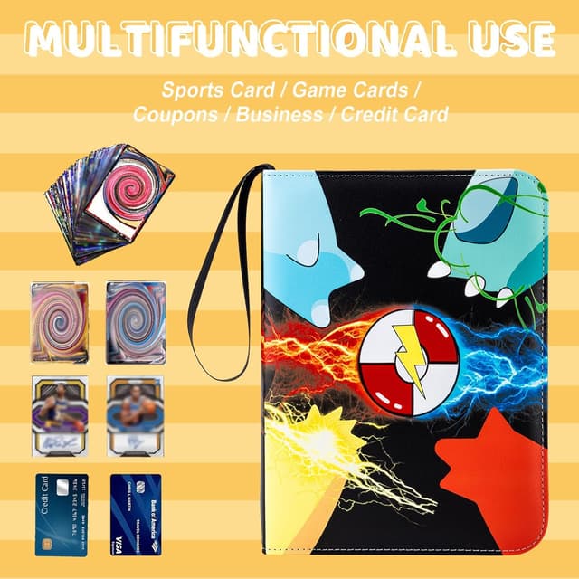 Detalle de Jravkfi Card Binder 400 Capacity