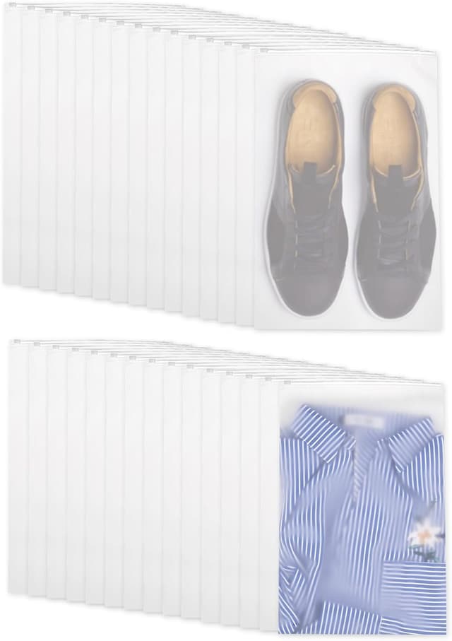 Detalle de Bolsas zip grandes 40 x 30 y 45 x 30 cm 30 u