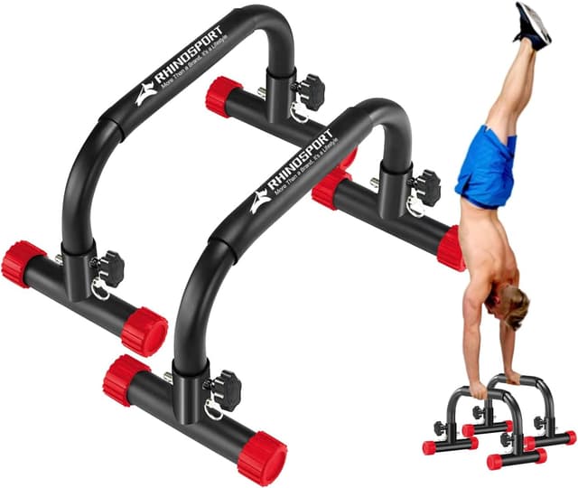 Thumbnail 6 de RHINOSPORT Parallettes Dip Bars für 300 kg