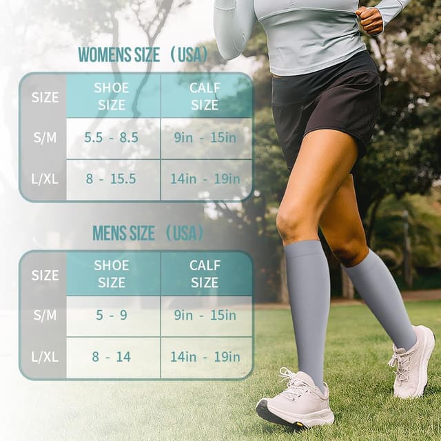 Thumbnail 6 de Copper Compression Socks 6 Pairs for Running