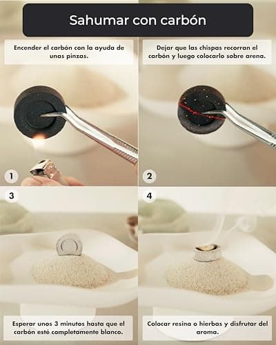 Thumbnail 3 de Incensera Carbón Incienso 33 mm 10 discos