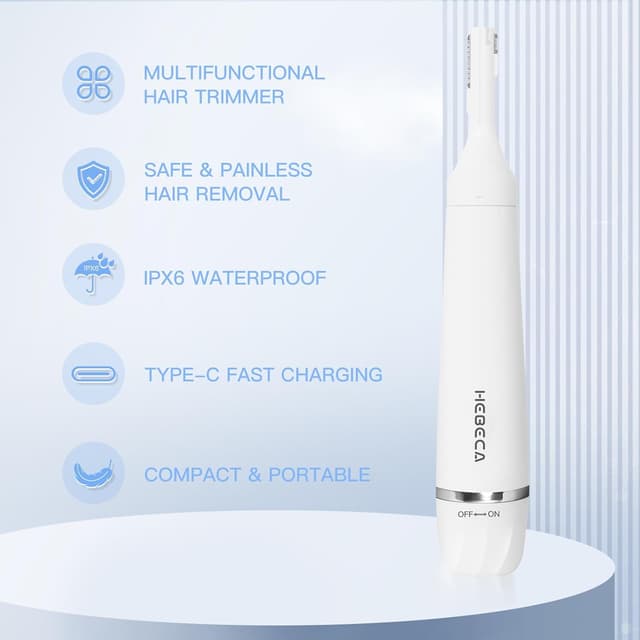Detalle 2 de HEBECA Nose Hair Trimmer 2 in 1