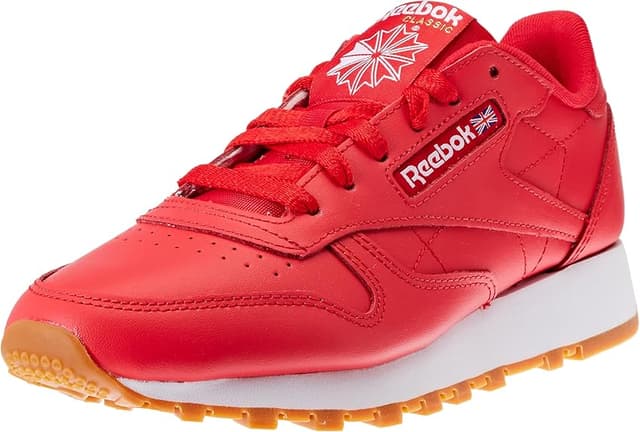 Imagen de Reebok CLASSIC LEATHER, Zapatillas Deportivas Unisex 🏃♂️ CHALK/VECBLU/VECRED 36.5 EU en OfertitasTOP