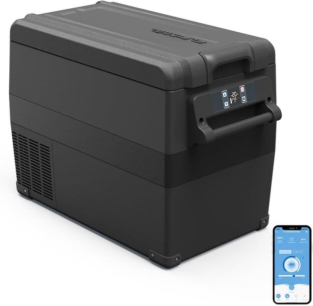 Detalle de Alpicool NCF45 40L Kompressor-Kühlbox 12V mit Gefrierfach – für Auto, Camping, Lkw & Boot (bis -20 °C)