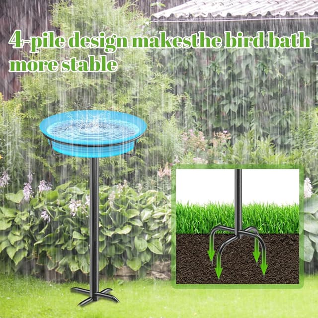 Thumbnail 4 de Giyiprpi Vogeltränke 90 cm Blau