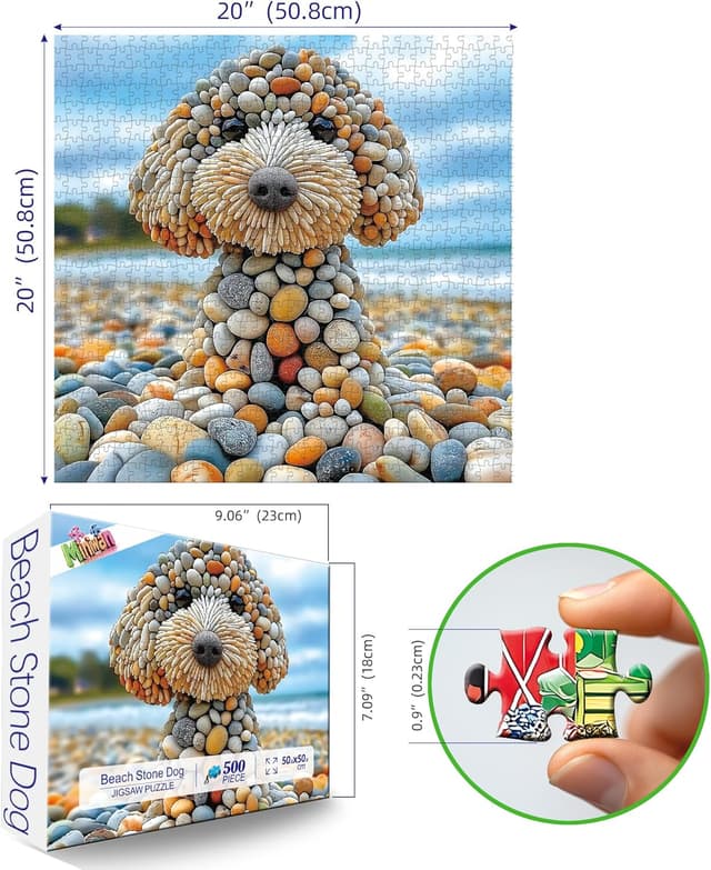 Detalle 2 de 500 Piece Jigsaw Puzzle for Adults