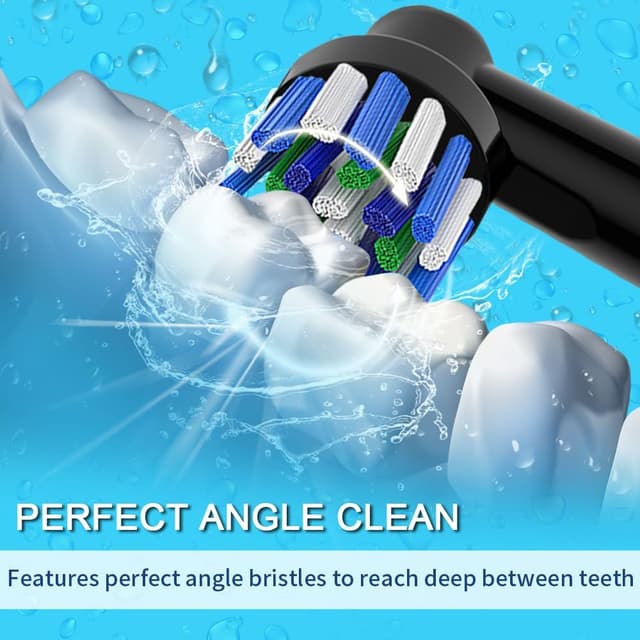 Detalle 2 de Toothbrush Heads Compatible with Oral B, 8pcs