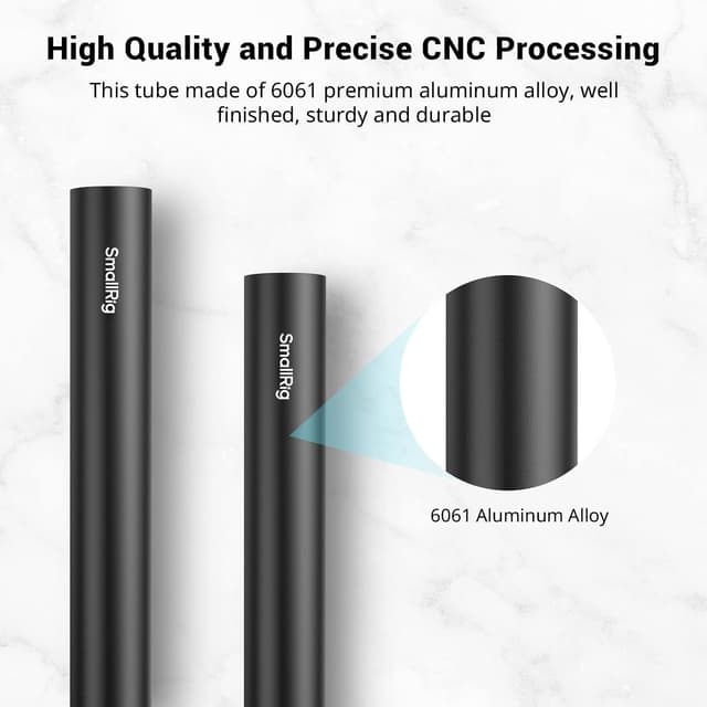 Thumbnail 2 de SMALLRIG 1049 tige 15 mm 10 cm