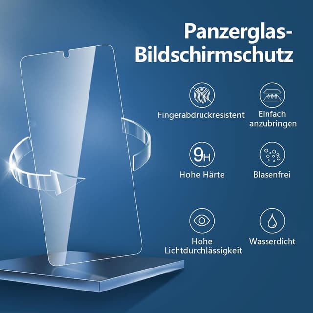 Thumbnail 3 de NEW'C Panzerglas für Samsung Galaxy S25 3er-Pack