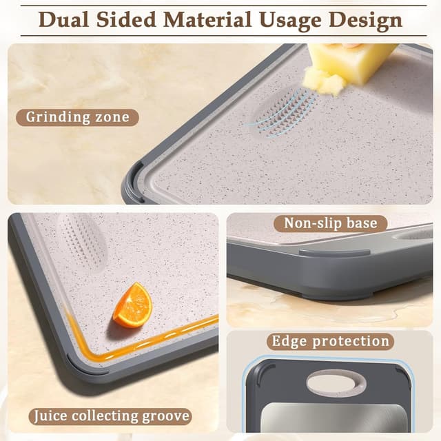 Thumbnail 4 de GUANCI 16”x11” Stainless Steel Cutting Board